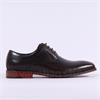 Tommy Bowe Goretti Plain Toe Dress Shoe - Chestnut Leather
